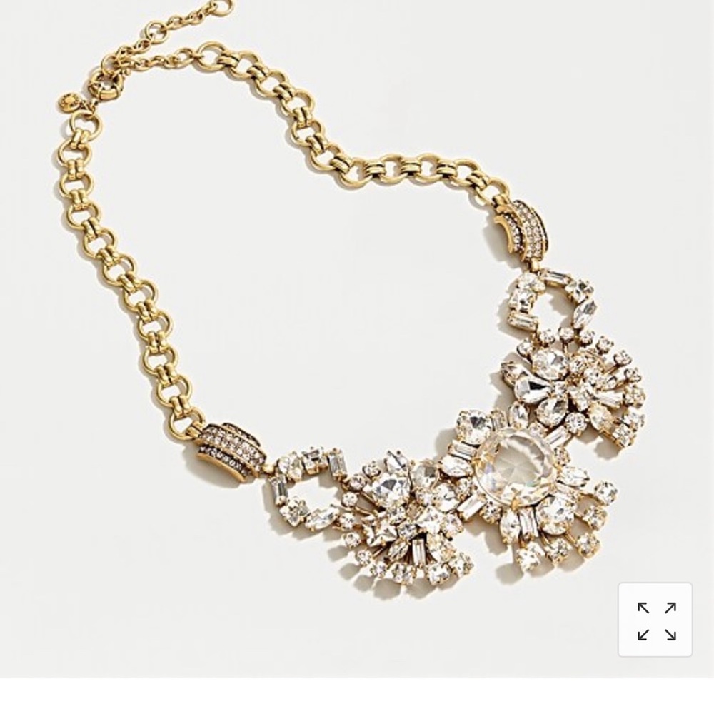 JCrew crystal necklace
